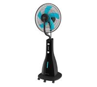 Cecotec Ventilador Nebulizador de Agua con Temporizador EnergySilence 590 Freshessence. 90 W, 5 Aspas 40 cm de Diámetro, Oscilante, 3 Velocidades, Depósito 3 Litros, Motor de Cobre