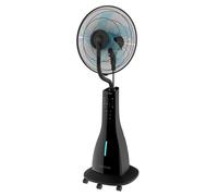 Cecotec Ventilador Nebulizador de Agua con Mando a distancia EnergySilence 690 Freshessence. 90 W, Oscilante, Silencioso, 3 Velocidades, Temporizador 7,5h, Pantalla LCD, Motor de Cobre, 3 L