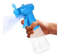 Ventilador nebulizador de mano - ABS, 22x8x10cm | Mini ventilador de refrigeración plegable, ventiladors personal con nebulización de agua para cortar césped, jardinería, playa, camping, senderismo y
