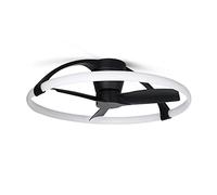 Ventilador NEPAL MINI negro con motor DC led dimable Mantra