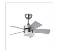 Ventilador niquel con motor DC MARTA led 36w FABRILAMP