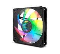 Ventilador 120mm Hummer M-Fan Infinite Mirror ARGB 3 Pines - NOX