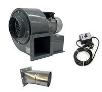 Ventilador OB200M con 500 W regulador de velocidad, Industrial Ventilación Extractor Ventiladores Radiale Radiales Centrifuga ventiladore industriales extractores centrifugo