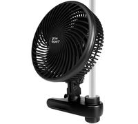 Ventilador oscilante para tiendas de campaña de cultivo - 10 velocidades, ventilador silencioso con clip con motor EC | Ventilador de circulación para una ventilación óptima y crecimiento de plantas