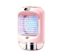 Ventilador para Acampar Ventiladores Recargables portátiles para el hogar Enfriador de Aire Acondicionador Mini USB Acondicionador eléctrico Recargable Soporte de pie Confort Enfriamiento silencioso