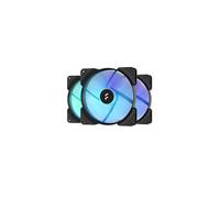 Ventilador para PC - DISEÑO FRACTAL - Aspecto 14 RGB PWM Marco negro Paquete de 3 (FD-F-AS1-1407)