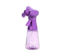 Ventilador para portátil Plástico Ligero con Tanque 500ml Ventilador(Purple)