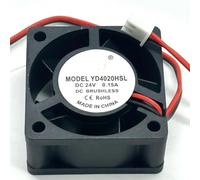Ventilador para servidor YD4020HSL DC 24V 40x40x28mm 2 cables