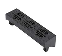 Ventilador para Slim, VBESTLIFE Soporte de Enfriador Vertical de bajo Ruido con 3 Ventiladores Turbo internos y Fuente de alimentación USB para la Consola de Juegos Slim