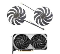 Ventilador para tarjetas gráficas MSI GeForce RTX 4070 Ventus/Super-Ventus, MSI RTX 4070 Ti SUPER Ventus 2X OC | PLD10010S12HH, ventilador de repuesto, ventilador enfriador GPU