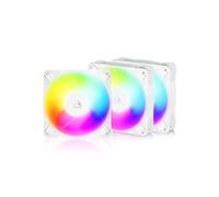 Ventilador PC 120 mm - ARCTIC - Flujo de aire inverso - Blanco - PWM 500-3000 rpm - 3 piezas - 12x12x2.7 cm