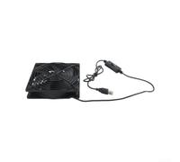 Ventilador PC Metal 120mm Refrigeración Ajustable(120mm) | Triple ajustable, flujo aire 50-56 CFM, para ideal routers, bajo operación