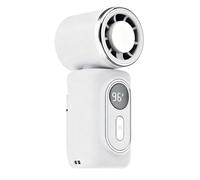 Ventilador Personal Con Clip | Ajustable 180 Grados 5 Velocidades Recargable USB 3000mAh,Ventilador Personal de Mano - Para Viajes Escuela Camping Oficina Aire Libre Hombres Mujeres Niñas y Niños