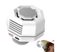 Ventilador personal con clip de 3 velocidades, manos libres, rotación de