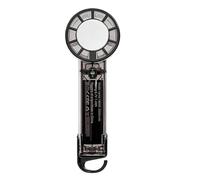 Ventilador personal de 3 velocidades ajustables, enfriador de velocidad de 5,4 x 5,2 x 14,2 cm, ventilador de gancho, tamaño portátil para vacaciones, camping, senderismo, mochileros, playa, picnic