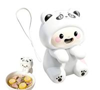 Ventilador personal de refrigeración de alimentos, silencioso, con forma de animal recargable por USB, ventilador de enfriador de bebidas personal, para guisos, té, sopa, productos horneados, comidas