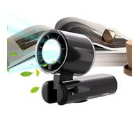Ventilador Personal Eléctrico - Ventilador Refrescante Plegable Con Luces Ambientales - Pantalla Digital En Caso De Calor Fuerte Para