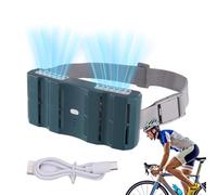 Ventilador Personal Para Cintura | Ventilador Portátil Con Clip Para Cintura Refrescante,Doble Circulador De Aire Con Batería Para Mujeres Hombres Deportes Senderismo Playa Caza Ciclismo Trabajo