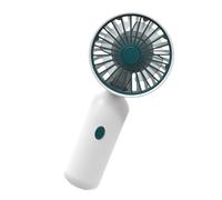 Ventilador personal portátil, ventilador de mano eléctrica | Viento USB de 3 velocidades potente ventilador pequeño para viajar | Equipo recargable de alta velocidad del viento para mujeres hombres