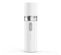 Ventilador personal recargable de 5 niveles, funcionamiento silencioso con antorcha, ventilador de escritorio plegable portátil para menopausia, sofocos, uso nocturno, 3000 mAh