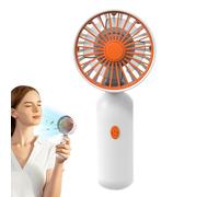 Ventilador personal silencioso, dispositivo USB, enfriador de batería, máquina de viento de mano con modos de flujo de aire ajustables y configuración de carga compacta, adecuado durante conferencias