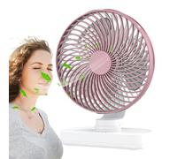 Ventilador personal: ventilador de mesa personal, dispositivo de enfriamiento ligero con una larga duración de la batería para la mesita de noche, estudio, viajes de playa, acampar y, sobre la marcha,