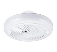 Ventilador Plafón LED Mykonos 72W con Motor DC y Tres Tonos de Luz 3000K-4000K-6000K - BEL AIR HOME