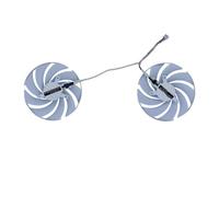 Ventilador PLD10020B12H, Compatible Con MSI, RTX4060-4080 SUPER Blanco