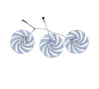 Ventilador PLD10020B12H, Compatible Con MSI, RTX4060-4080 SUPER Blanco