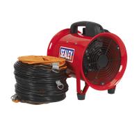 Ventilador Portátil Ø200mm Con Conducto De 5m | VEN200 Sealey Nuevo