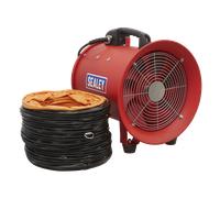 Ventilador Portátil Ø250mm Con 5m Tubo - Sealey VEN250 Nuevo