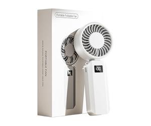 Ventilador Portátil | 6 Velocidades Dispositivo Plegable Refrigerante,Equipo de Exterior Portátil - para Playa, Senderismo, Campamento, Festival, Oficina, Viajes, Deporte, Compras,