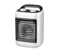 Ventilador portátil, aire acondicionado, humidificador silencioso, ajustable velocidad personal Ac unidad con tanque de agua para dormitorio, sala de estar, escritorio, exterior, refrigeración