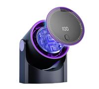 Ventilador portátil Bladeless High-Speed Tabletop Fan, 5,12 x 3,35 x 6,3 pulgadas Quiet Small Desk Fan, USB Charging, Compact Cooling Accessory, ideal para uso comercial, residencial