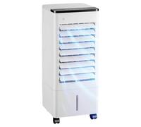 Ventilador portátil con aire acondicionado, Enfriador de aire evaporativo Tanque de 9L Control remoto Temporizador de apagado automático de 3 velocidades 15H(Buttons)