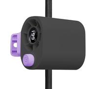 Ventilador Portátil con Clip 1800mAh Pantalla Digital Sin Aspas Silencioso
