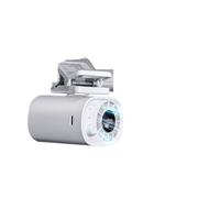 Ventilador Portátil Con Clip Para Coche, Giratorio De 360 °, Viento 100 Velocidades, 12V, Recargable Ventilador Doble Cabeza Para Coche(White)