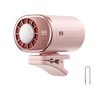 Ventilador Portátil con Clip, para Coche, Recargable y de Manos Libres para