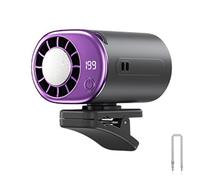 Ventilador Portátil con Clip, para Coche, Recargable y de Manos Libres para