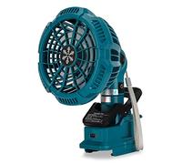 Ventilador portátil con pinza para batería Bosch 18v ,Ventilador a batería para cochecito con 3 velocidades de bajo consumo (sólo herramienta)