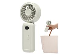 Ventilador portátil con pinza, reclinable a 180 °, recargable con pantalla digital, mini ventilador personal portátil refrescante, para casa, oficina, escuela, mesa de cochecito al aire libre Cam