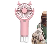 Ventilador Portátil Con Rocío Un Mini Humidificador Facial Portátil Con