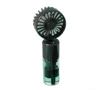 Ventilador portátil de 4 velocidades para mantenerse fresco mientras viaja o trabaja (negro)
