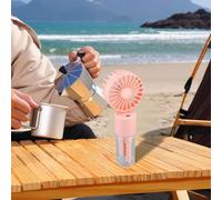 Ventilador portátil de 4 velocidades para mantenerse fresco mientras viaja o trabaja (verde)