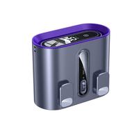 Ventilador Portátil de Cintura de 6000 MAh con Clip para la Cintura, de Alta Velocidad, con Doble Conducto, para Colgar en el Cuello, de Escritorio A