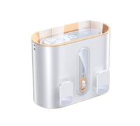 Ventilador Portátil de Cintura de 6000 MAh con Clip para la Cintura, de Alta Velocidad, con Doble Conducto, para Colgar en el Cuello, de Escritorio,