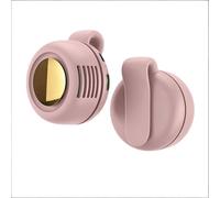 Ventilador portátil de cuello con clip, ligero y de manos libres; miniventilador sin aspas recargable por USB; ventilador personal con rotación de 360°, ideal para la cintura, el cuello, viajes