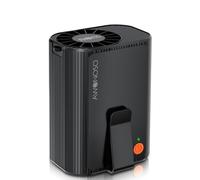 Ventilador portátil de cuello de cintura personal con inteligencia artificial, 3 velocidades, 10000 rpm, ventilador de escritorio con motor sin escobillas, ventiladores colgantes de cuello manos