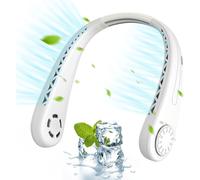 VENTILADOR PORTATIL DE CUELLO RECARGABLE USB 3 VELOCIDADES FLEXIBLE AJUSTABLE