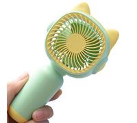 Ventilador portátil de mano - ABS 15 cm 5.9in Rechargeable Cartoon Mini Fan